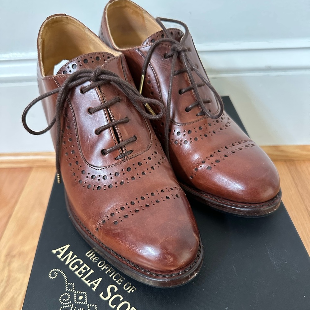 Menswear Inspired Angela Scott Shoes